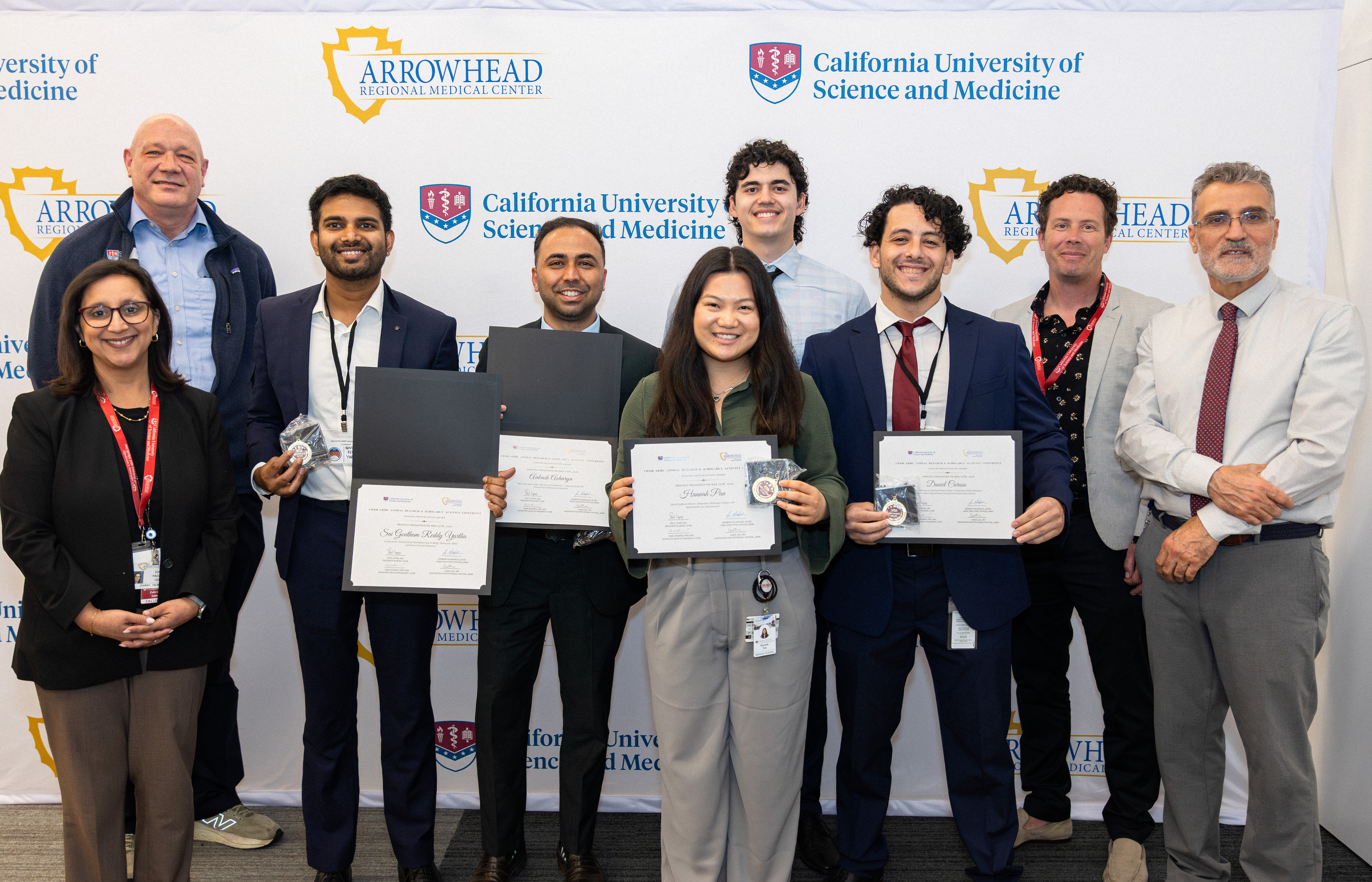 Research symposium award winners